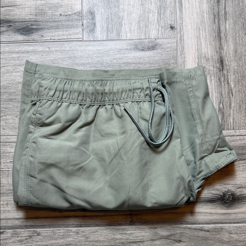 ASOS Olive Swim Trunks